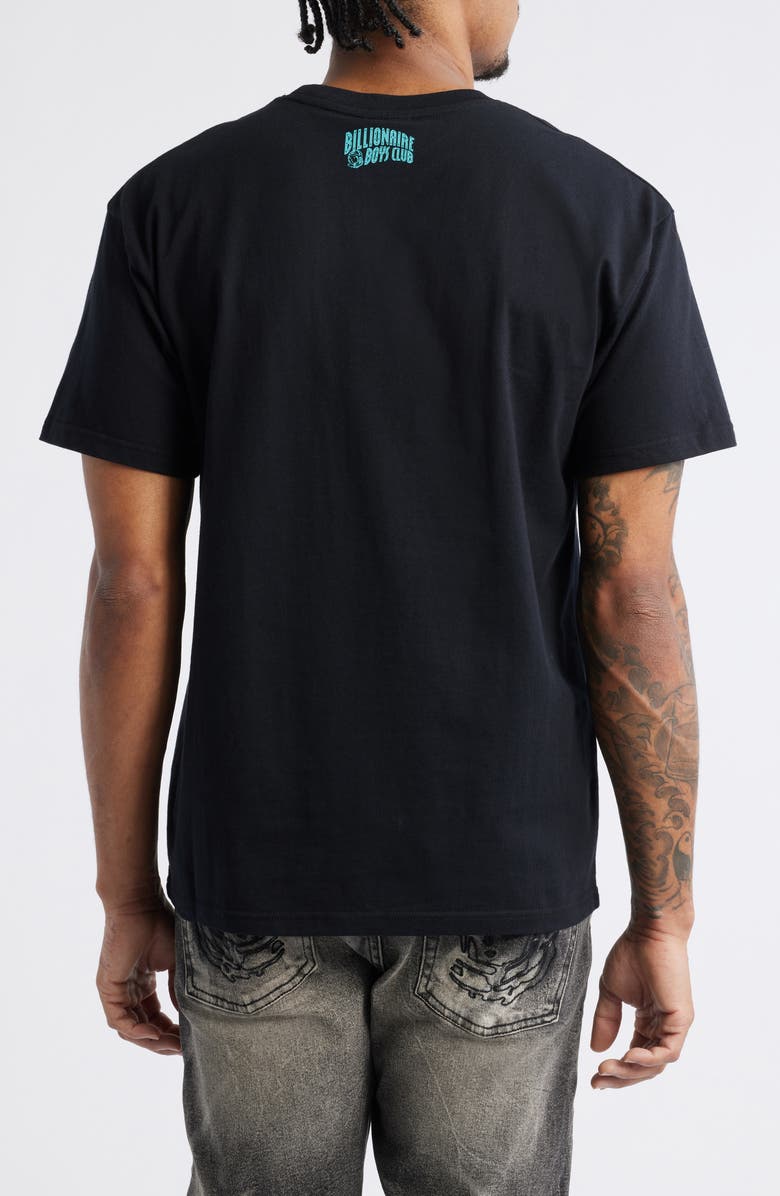 Billionaire Boys Club BB Astro Lines Graphic T-Shirt, Alternate, color, Black