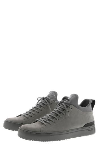 Blackstone Mid Top Sneaker In Gray