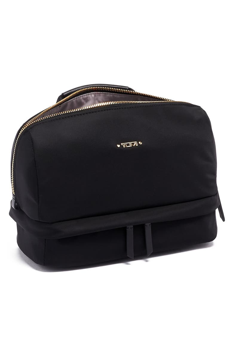 TUMI Selma Nylon Cosmetics Case, Alternate, color, 