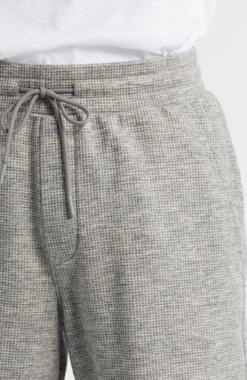 Zella Waffle Knit Shorts In Gray