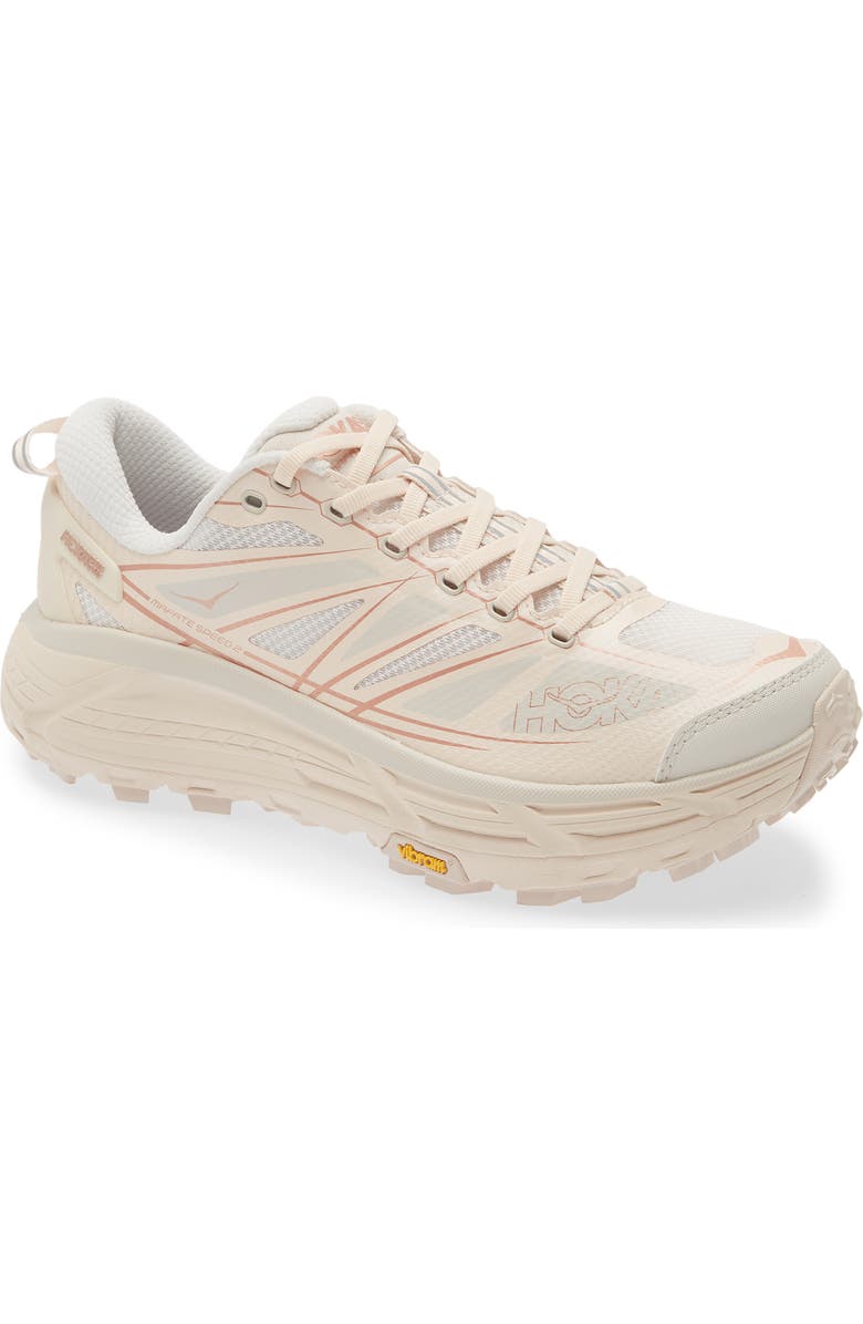 HOKA Gender Inclusive Mafate Speed 2 Sneaker, Main, color, Beech Wood / Stucco