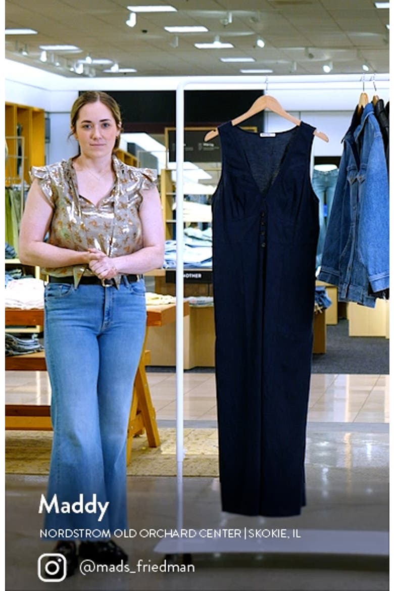 Camila Sleeveless Hemp Blend Maxi Dress video