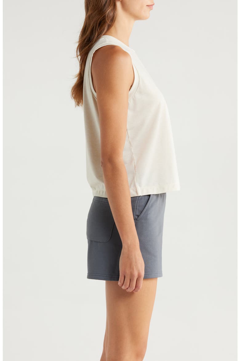 Elevate Lightweight Tank, Alternate, color, HEATHER BIRCH