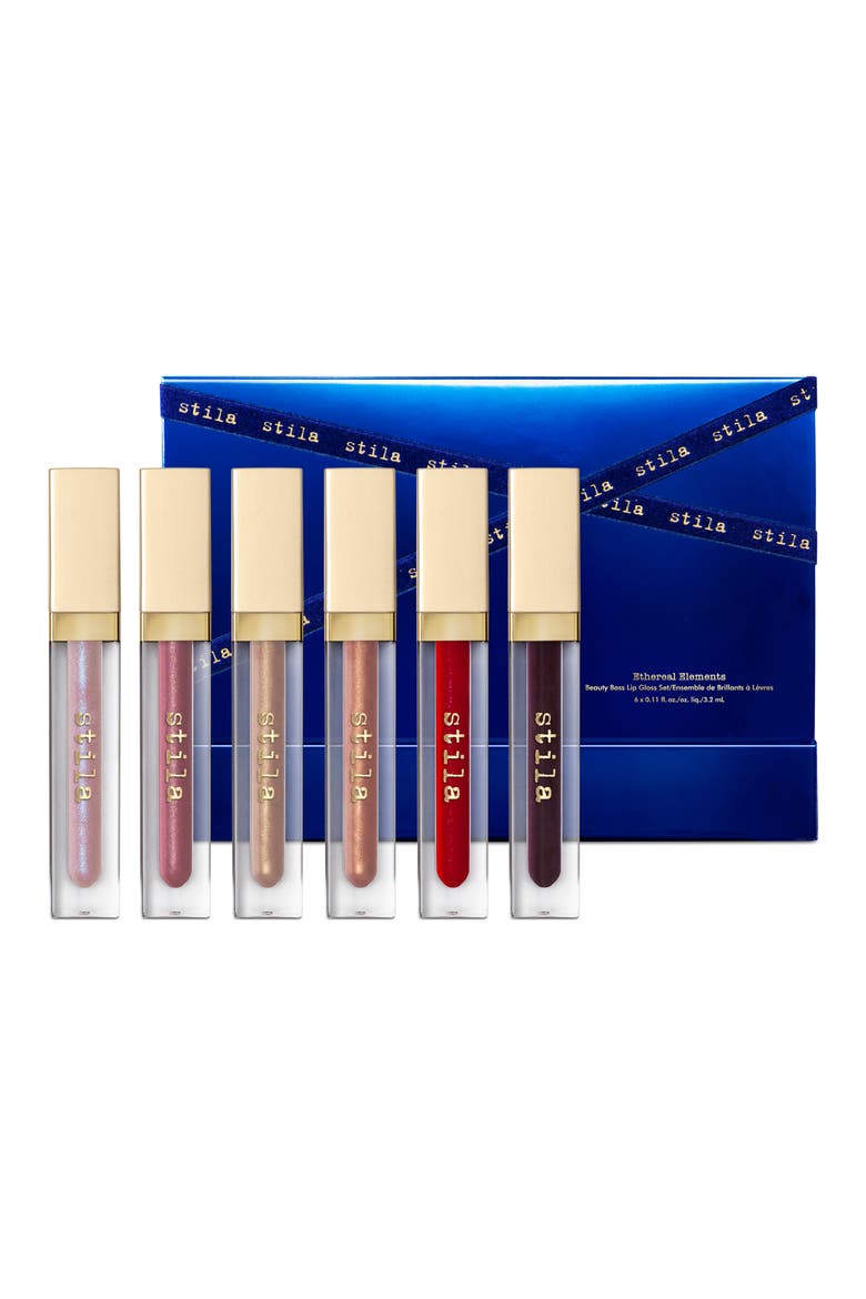 Ethereal Elements Full Size Beauty Boss Lip Gloss Set, Main, color, NO COLOR