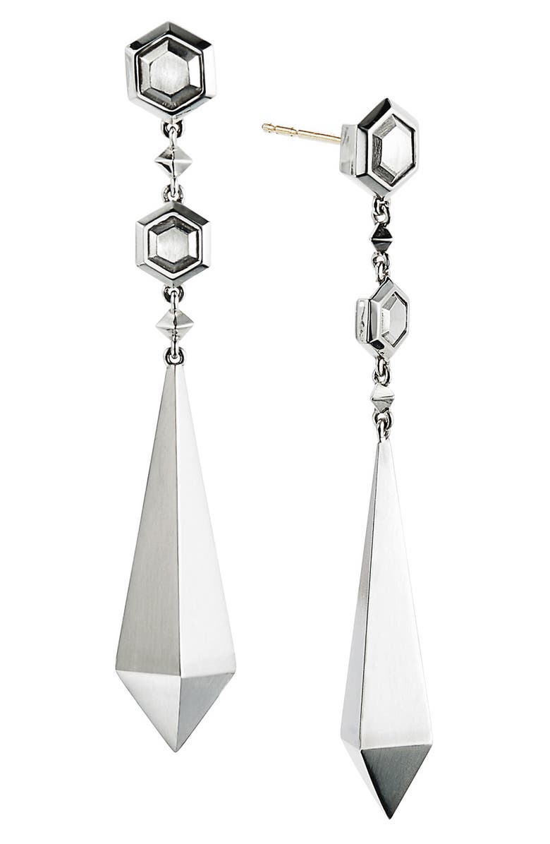 David Yurman Modern Renaissance Drop Earrings, Main, color, 