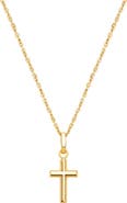 Tiny Blessings 14K Gold Everlasting Faith Cross Necklace