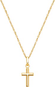 Tiny Blessings 14K Gold Everlasting Faith Cross Necklace