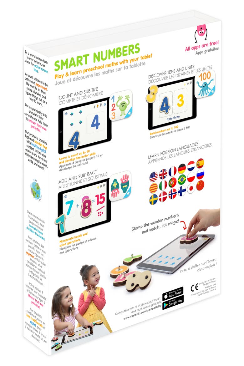 Smart Numbers Interactive Math Toy, Alternate, color, MULTI