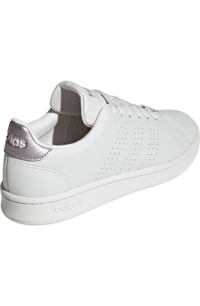 adidas Advantage Perforated Stripe Sneaker, Alternate, color,