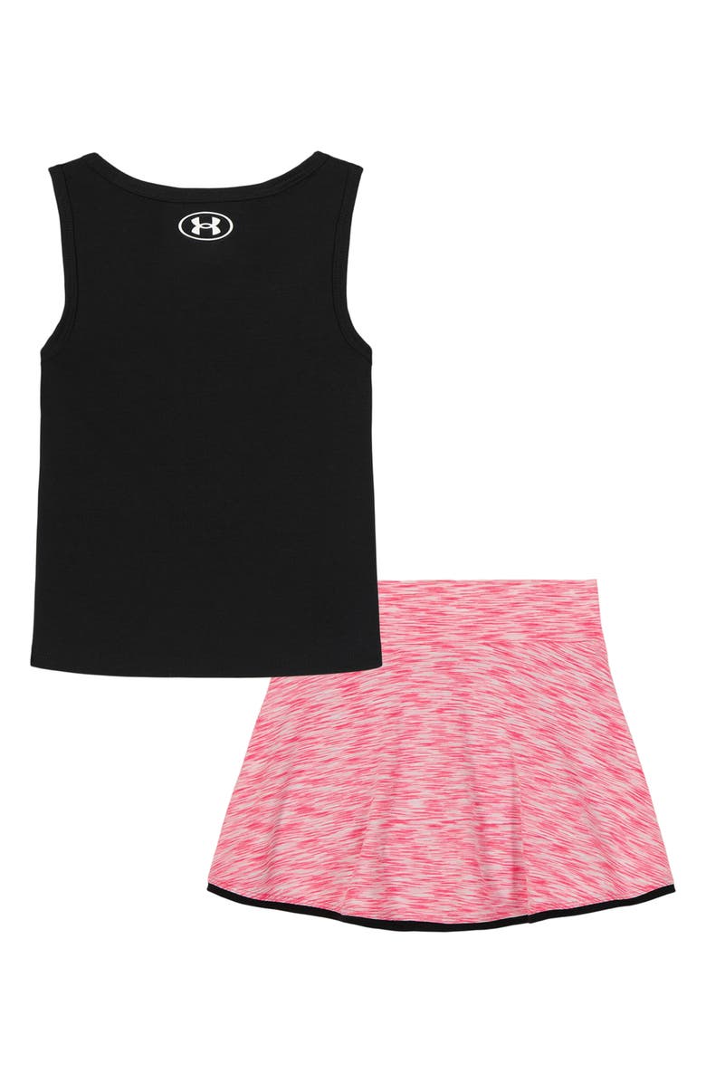 Under Armour Kids' Graphic Tank & Wrap Skort Set, Alternate, color, Black