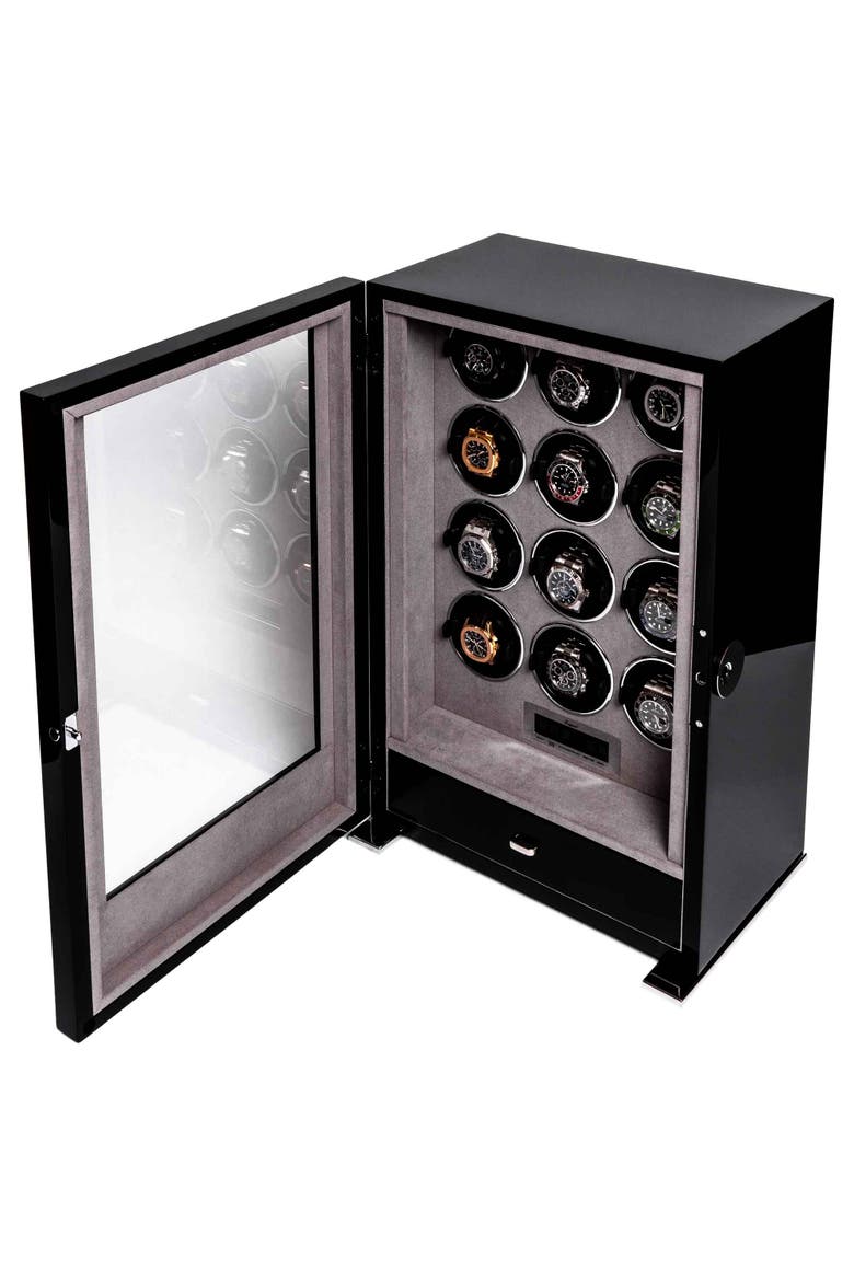 PARAMOUNT TWELVE WATCH WINDER, Alternate, color, Ebony