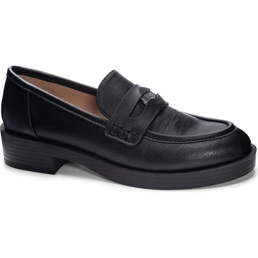 Chinese Laundry Porter Platform Penny Loafer In Black