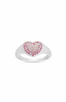 Queen Jewels Ombré CZ Heart Ring