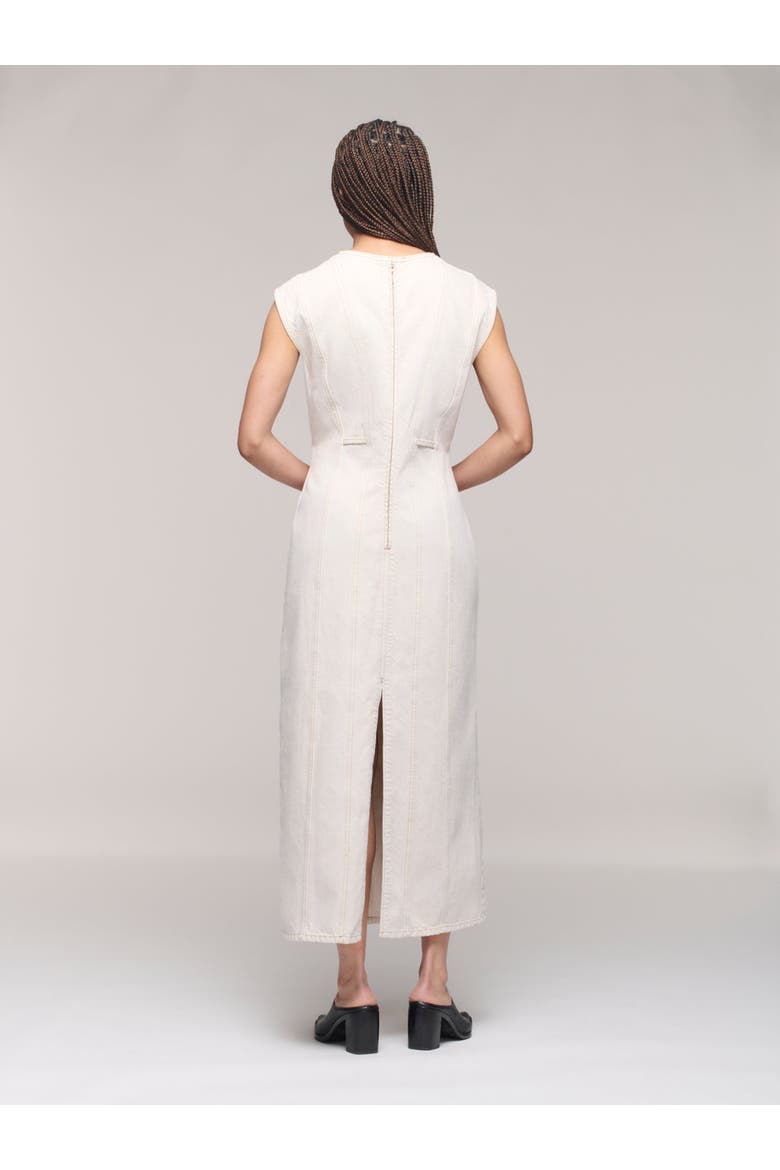 Closed Back Column Dress, Alternate, color, Salt