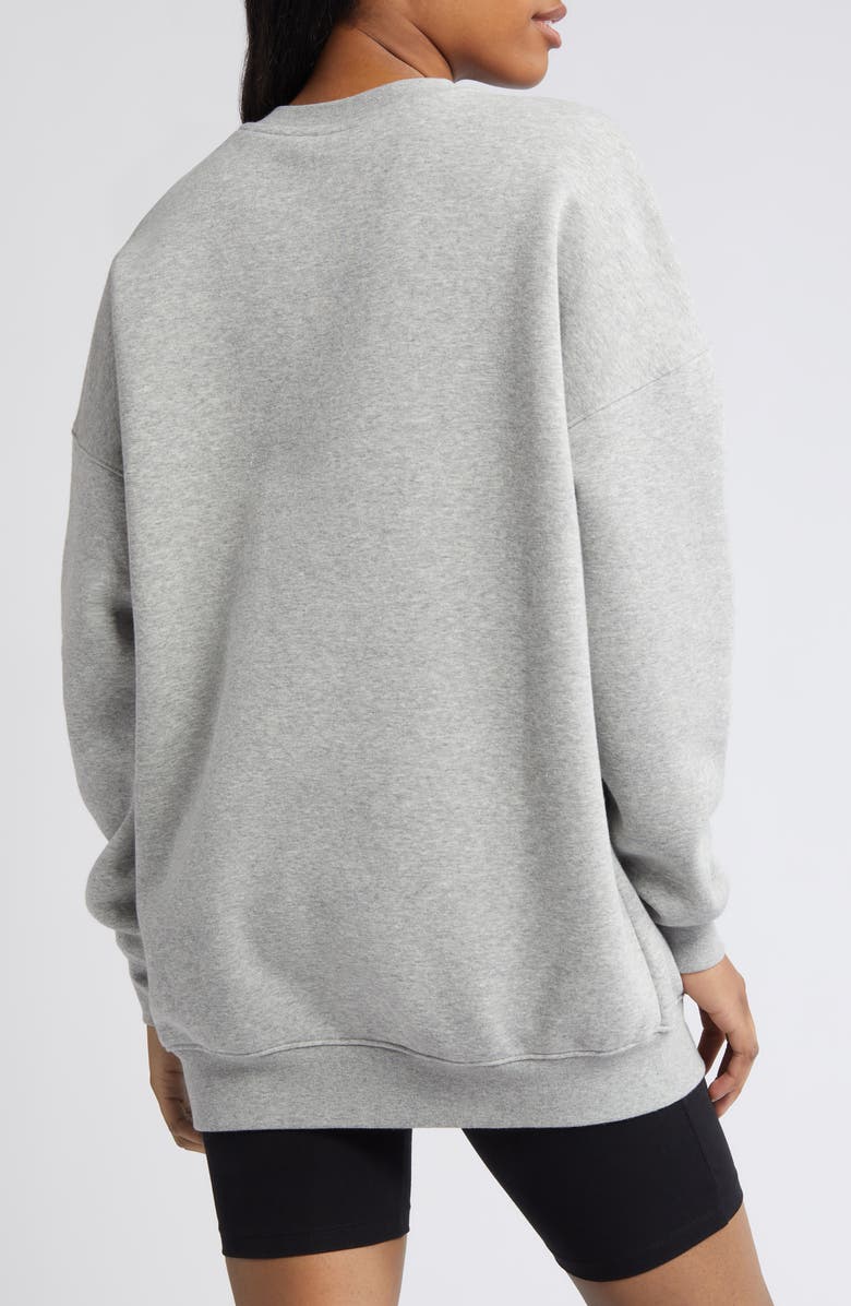 BP. Oversize Graphic Crewneck Sweatshirt, Alternate, color,