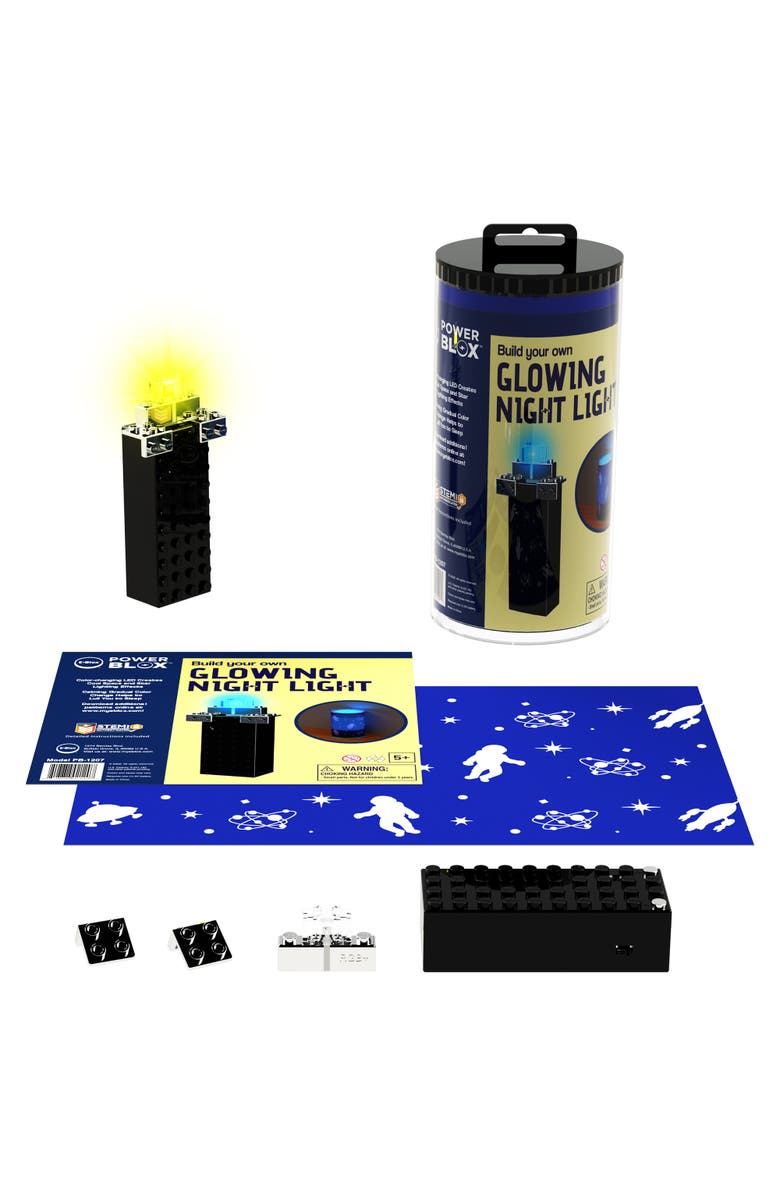 E-Blox Power Blox Byo Space Night Light, Main, color, Multicolored