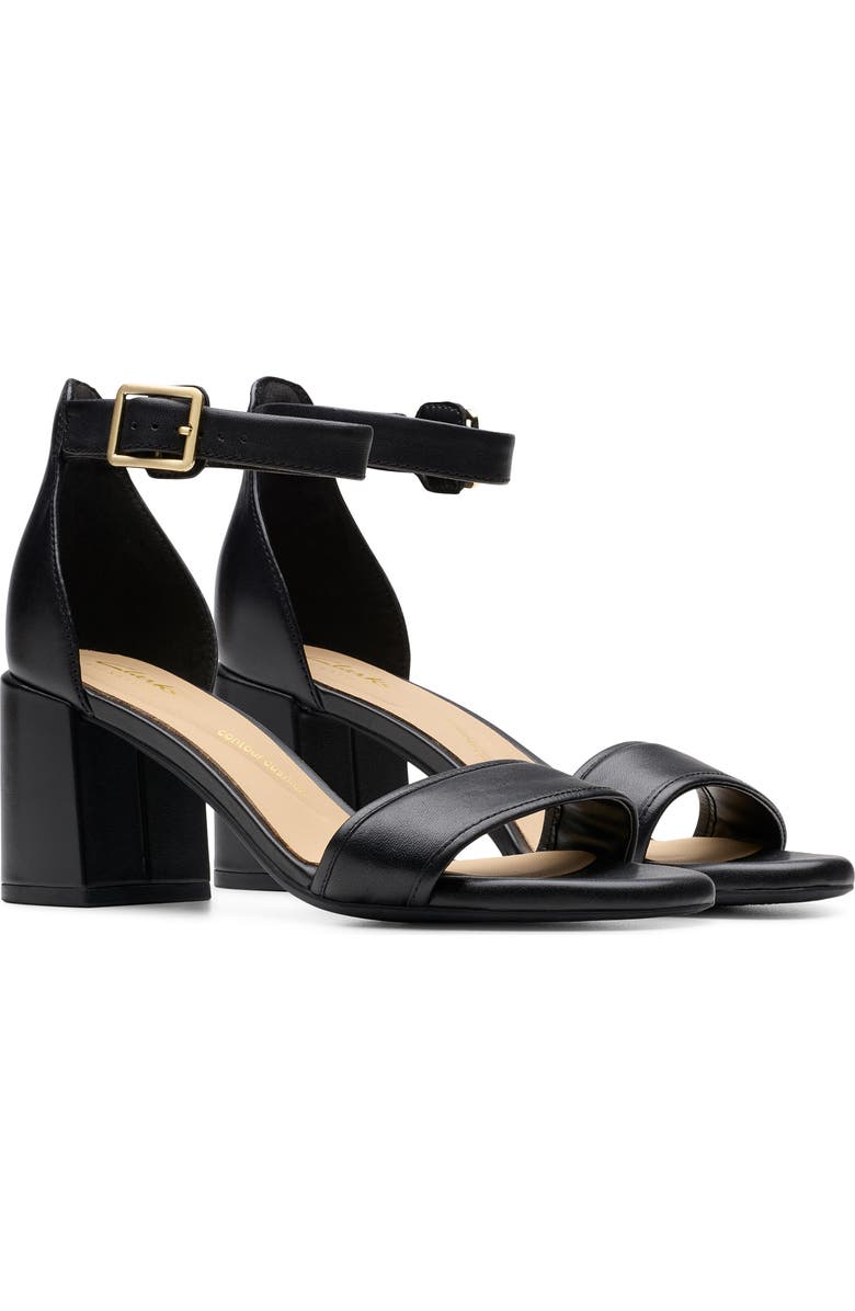 Clarks<sup>®</sup> Ezoria Mae Ankle Strap Sandal, Alternate, color,