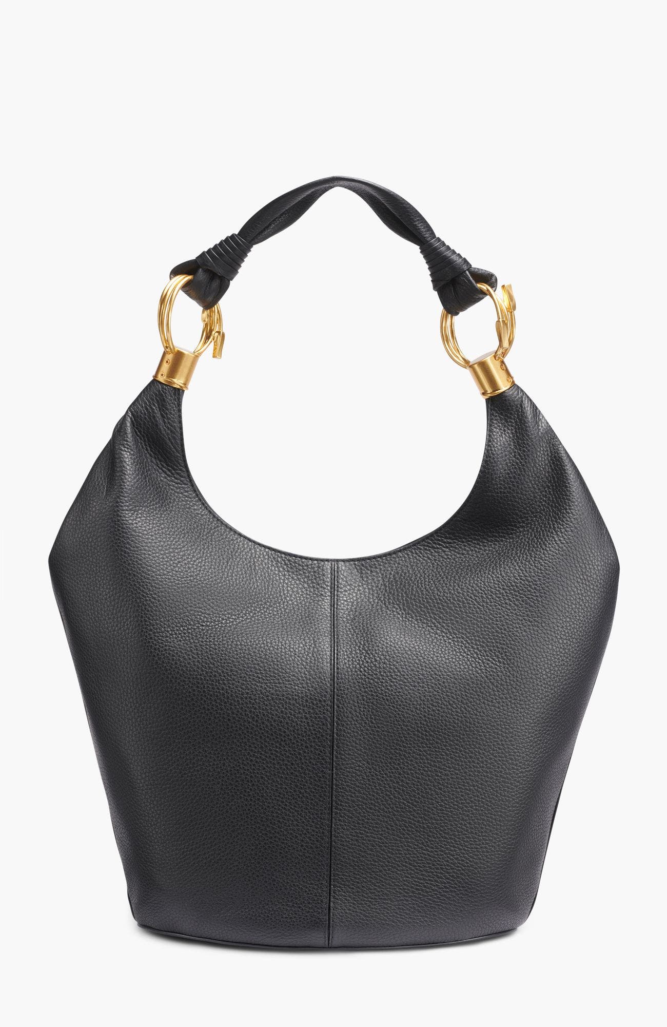 Tartan Hobo Bag, Alternate, color, Blk/Gold