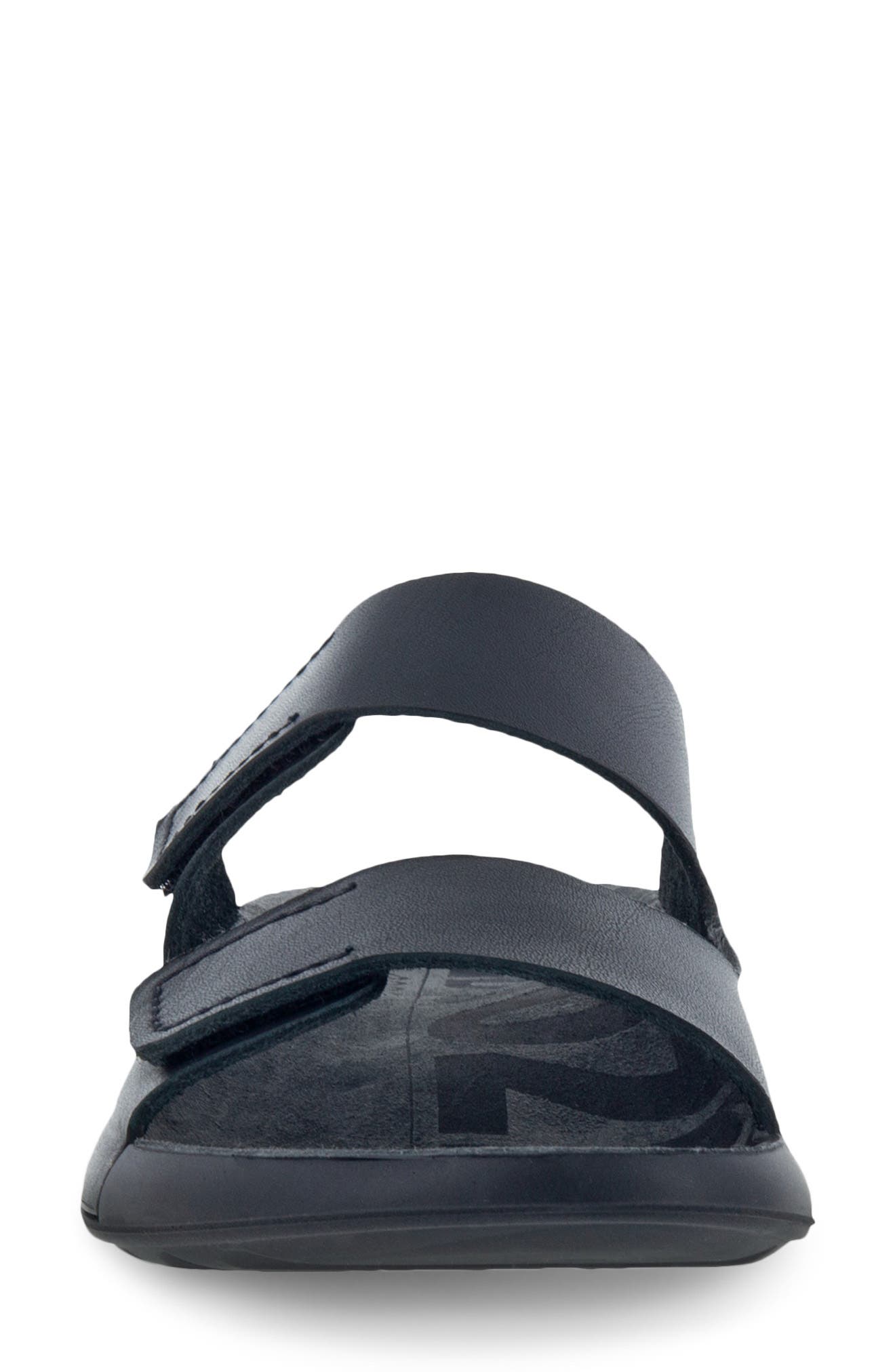 ECCO Cozmo Slide Sandal, Alternate, color, Black Leather