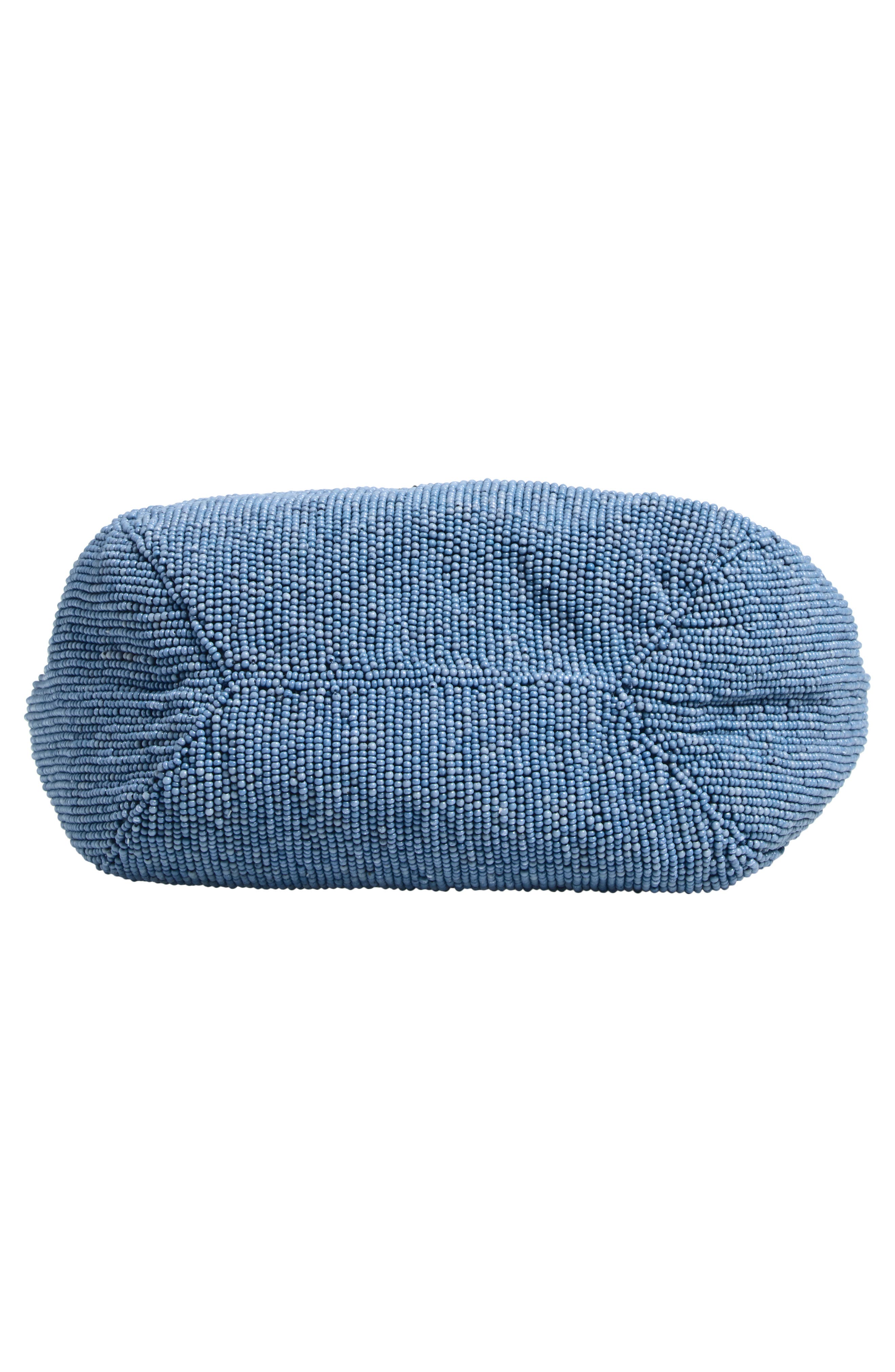 Beaded Small Bulb Bag, Alternate, color, BLUE 800