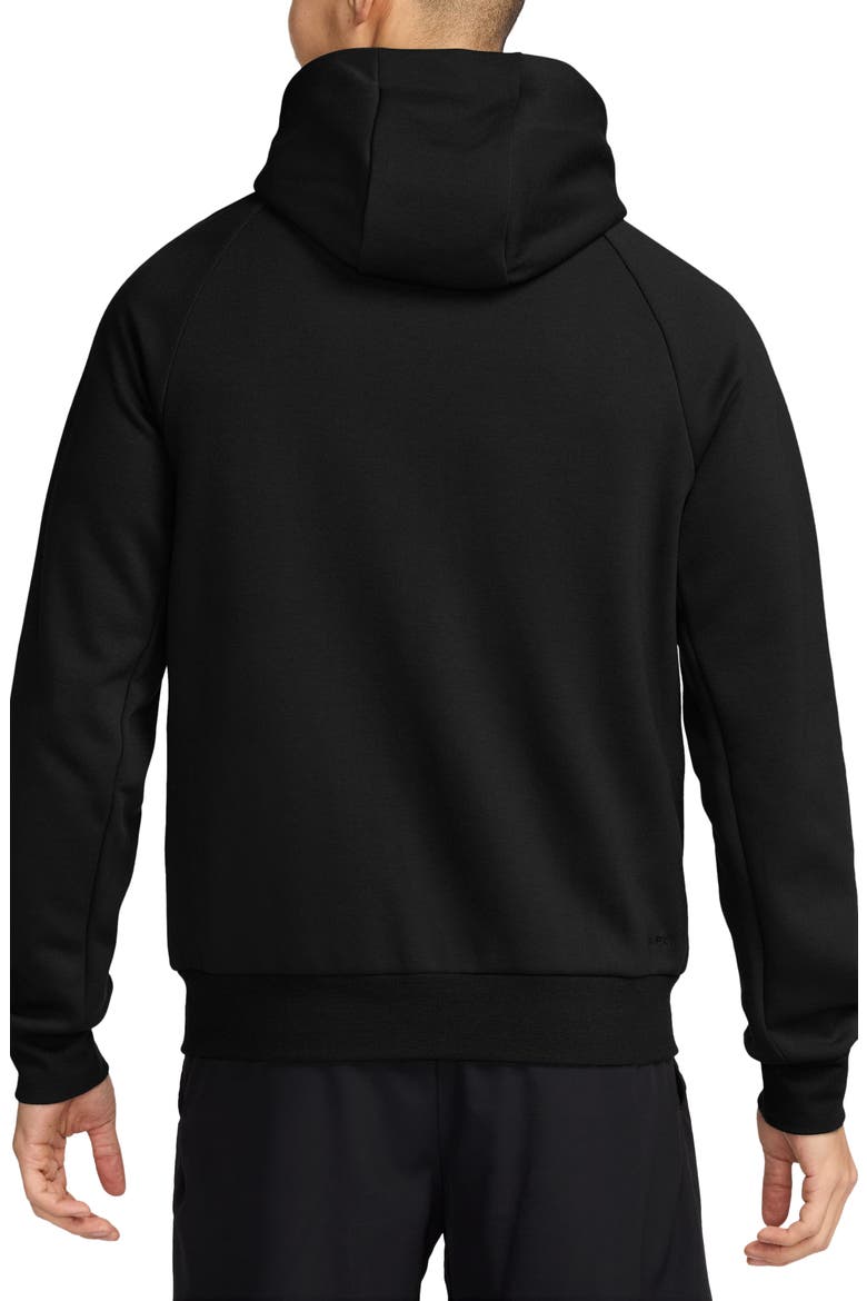 Primary Dri-FIT Full Zip Hoodie, Alternate, color, 010 BLACK/BLACK
