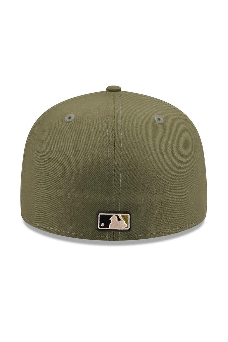 Men's New Era  Olive San Francisco Giants 2026 Armed Forces Day 59FIFTY Fitted Hat, Alternate, color, Olive