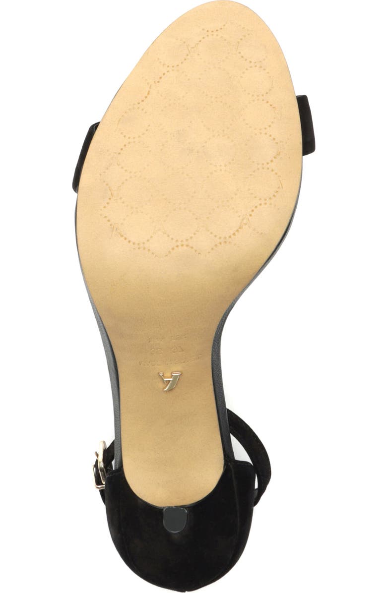 Arezzo Isabelli Ankle Strap Sandal, Alternate, color, Black