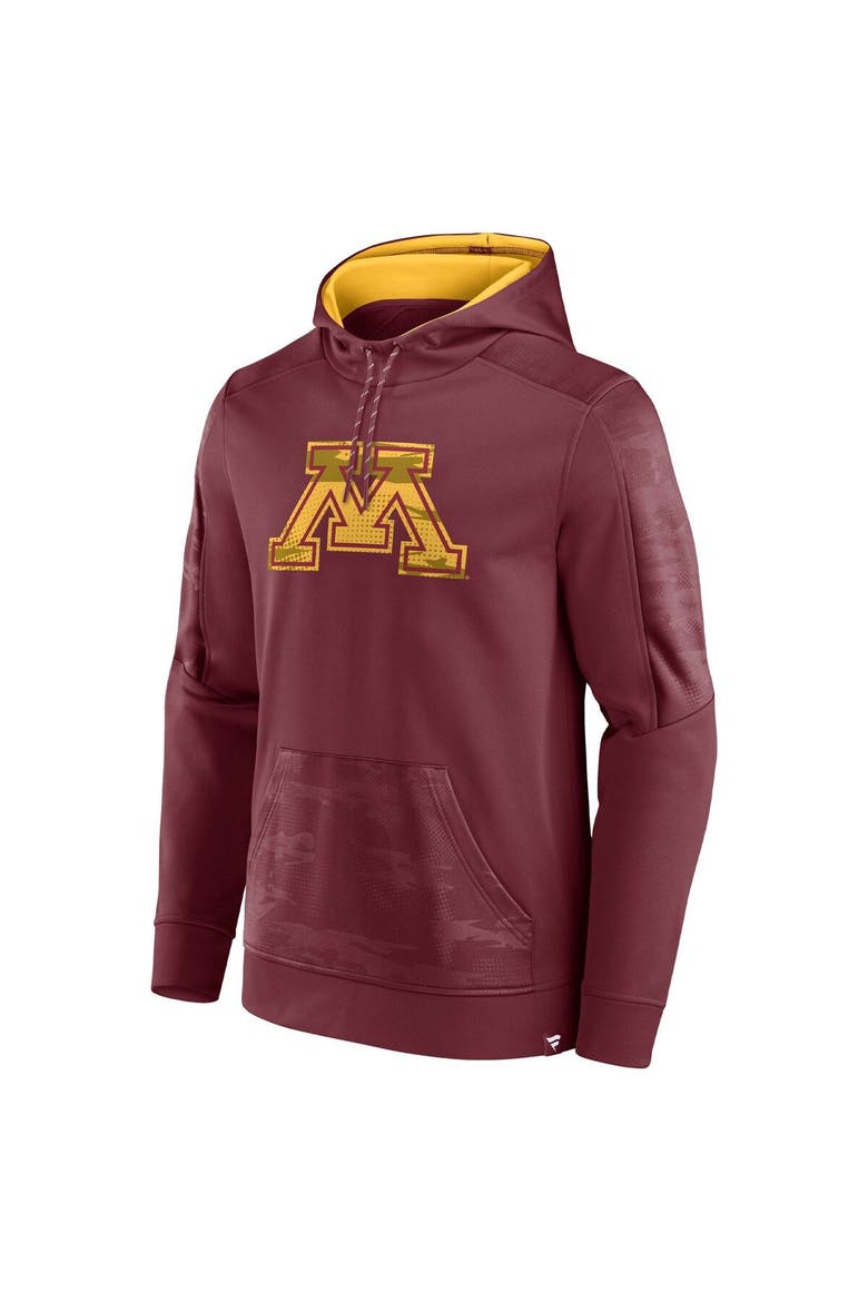 Men's Fanatics Branded Maroon Minnesota Golden Gophers On The Ball Pullover Hoodie, Alternate, color, Maroon