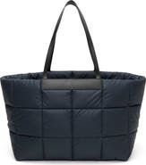 VeeCollective Large Porter Marché Quilted Recycled Nylon Tote