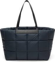 VeeCollective Large Porter Marché Quilted Recycled Nylon Tote