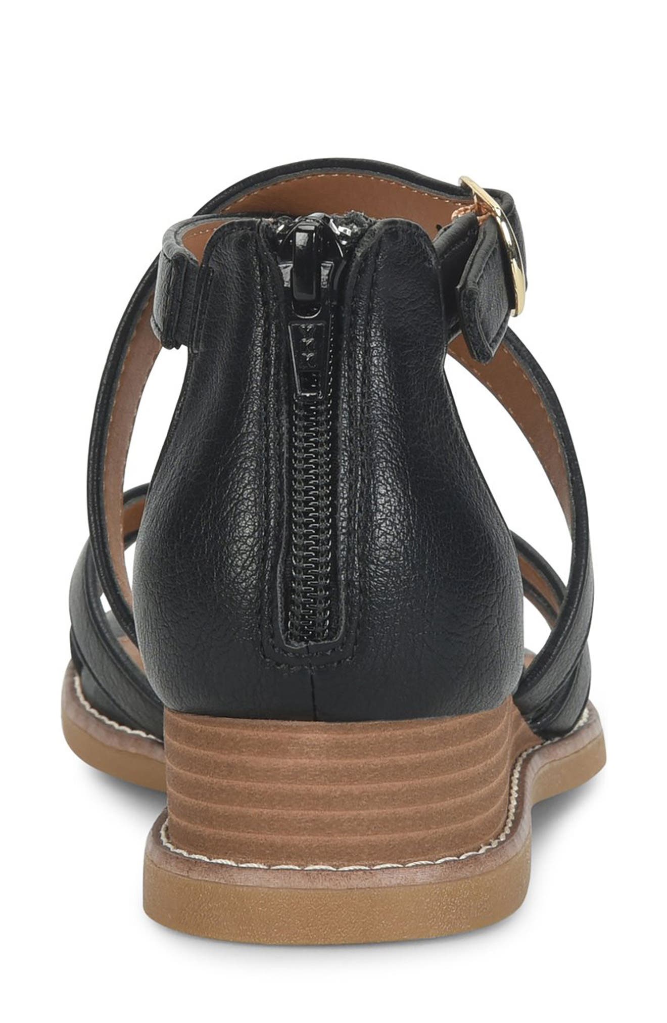 EUROSOFT Mysti Sandal, Alternate, color, Black