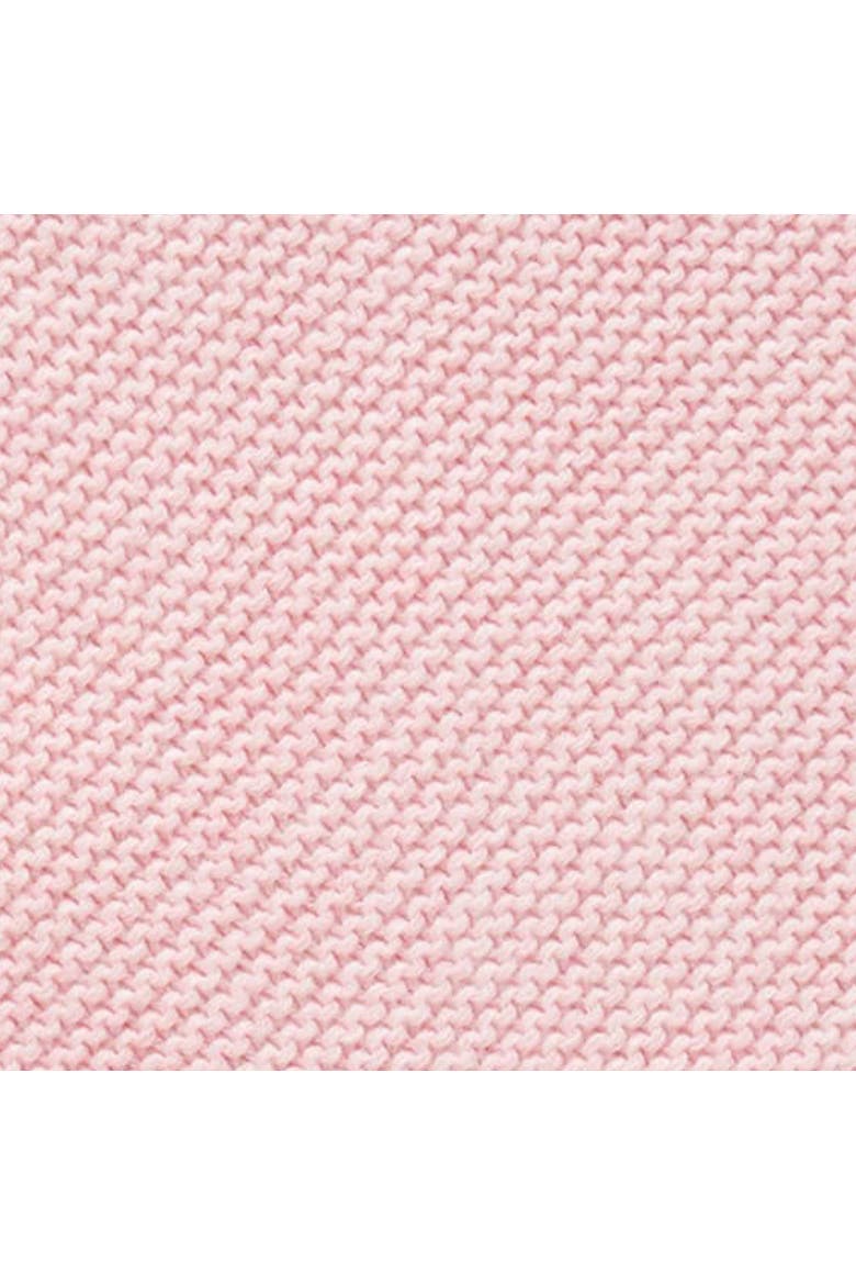 Textured Knit Blanket, Alternate, color, Pink Melange