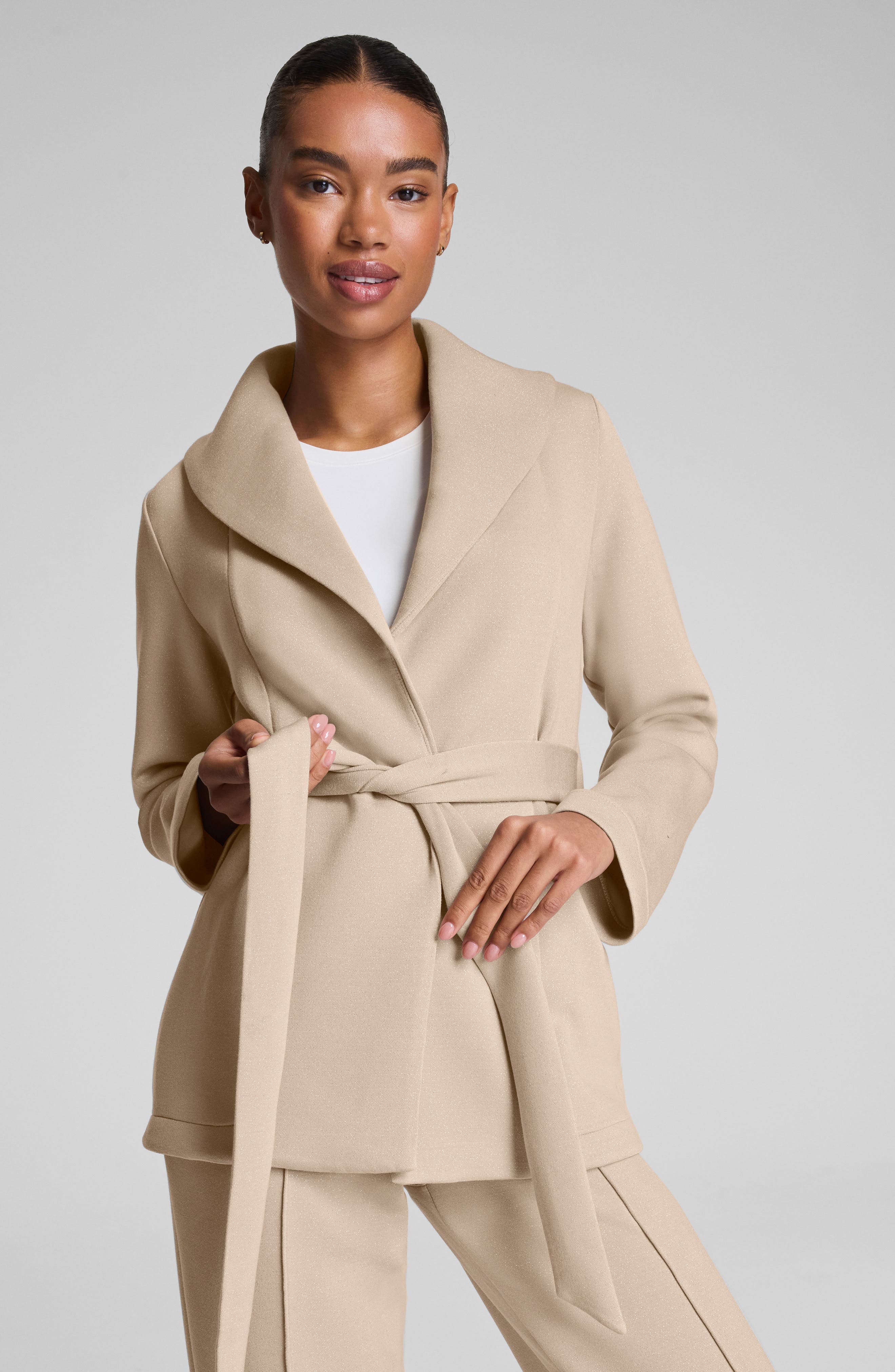 AirEssentials Shimmer Wrap Cardigan (Women) | Nordstromrack