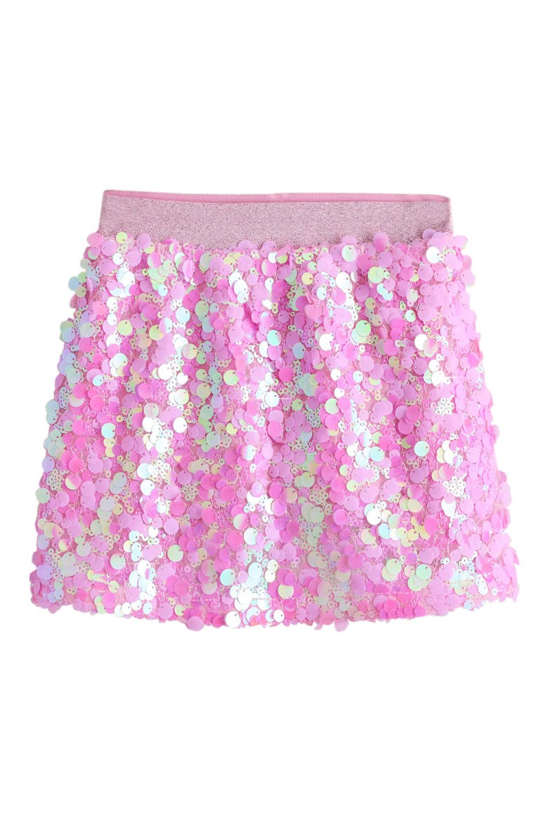 Kids' Sequin Skirt, Main, color, PINK