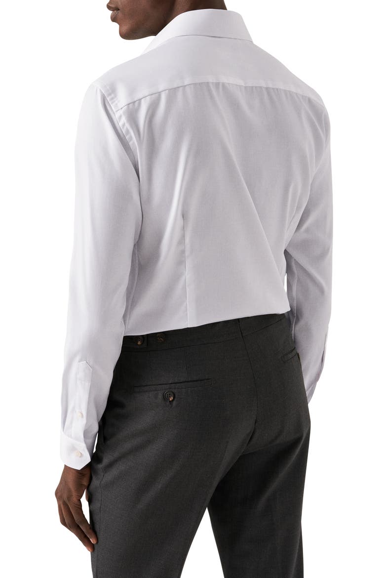 Super Slim Fit Cotton Dress Shirt, Alternate, color, WHITE