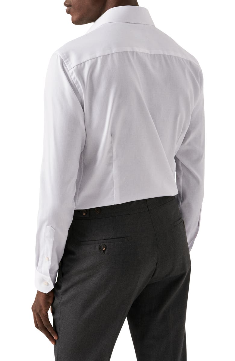 Eton Super Slim Fit Cotton Dress Shirt, Alternate, color, White