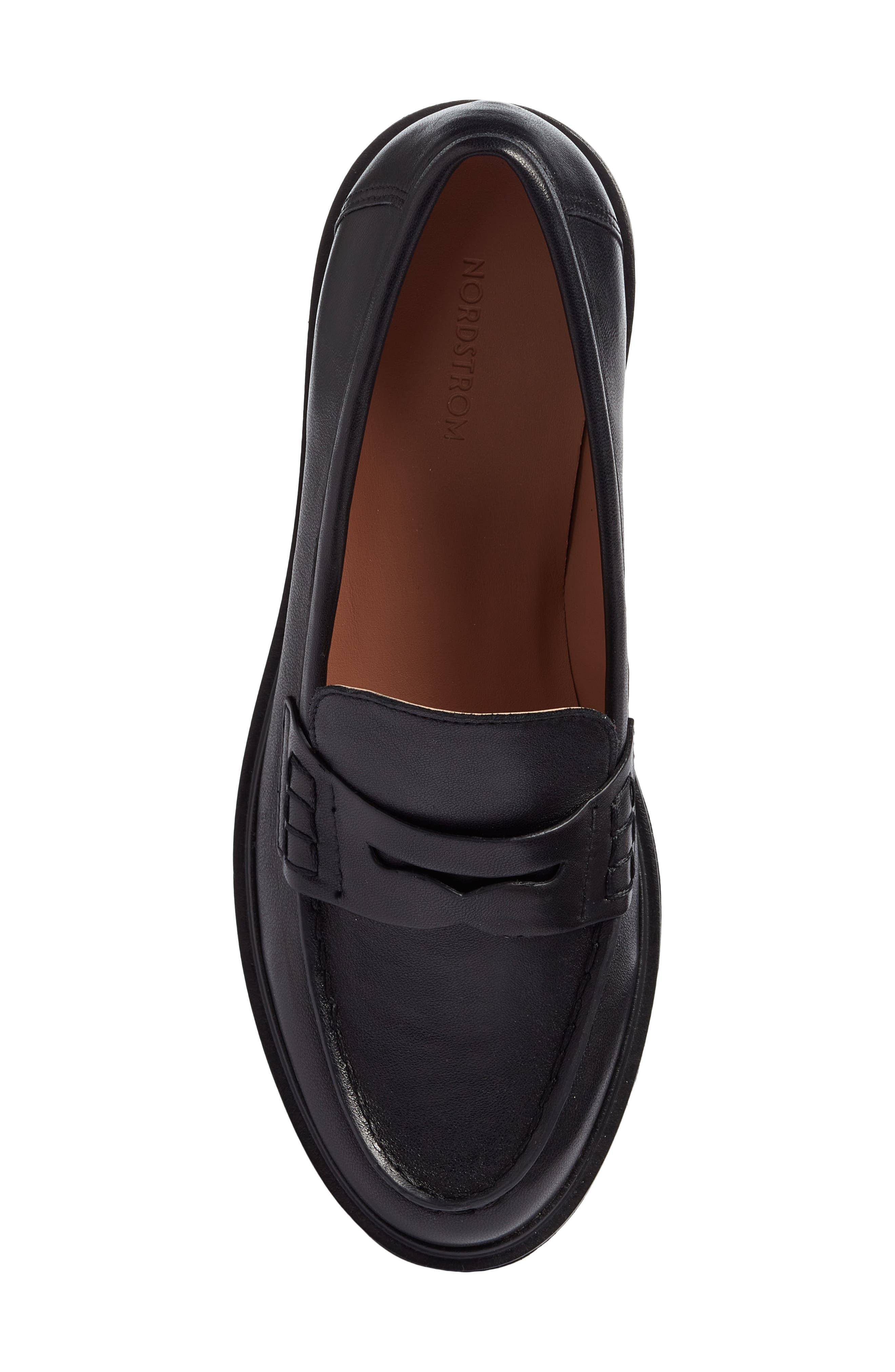 Lafayette Penny Loafer, Alternate, color, BLACK