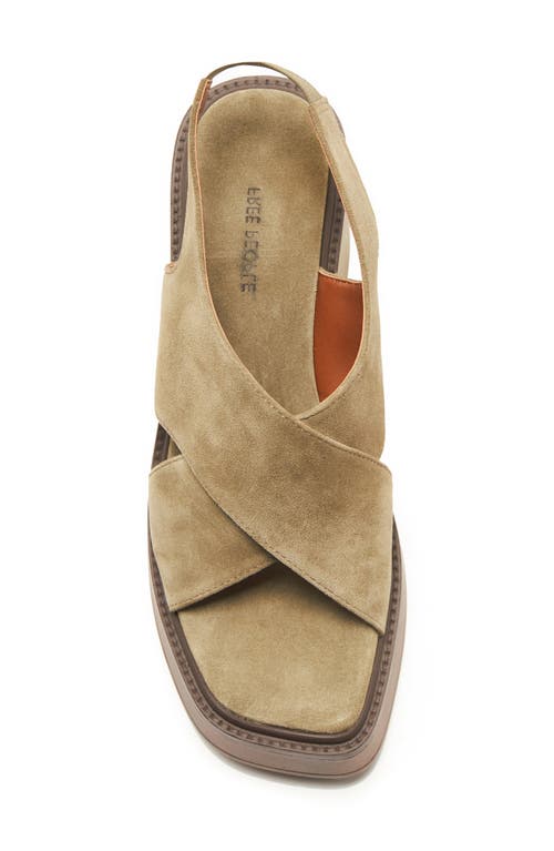 Free People Cora Slingback Platform Sandal In Multi