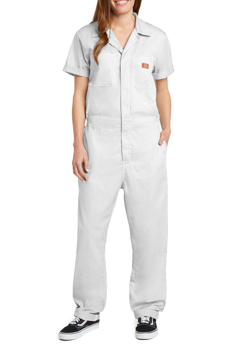 Workwear Jumpsuit, Main, color, WHITE