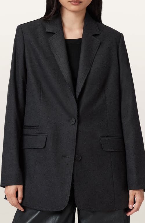 Allsaints Essie Blazer In Black