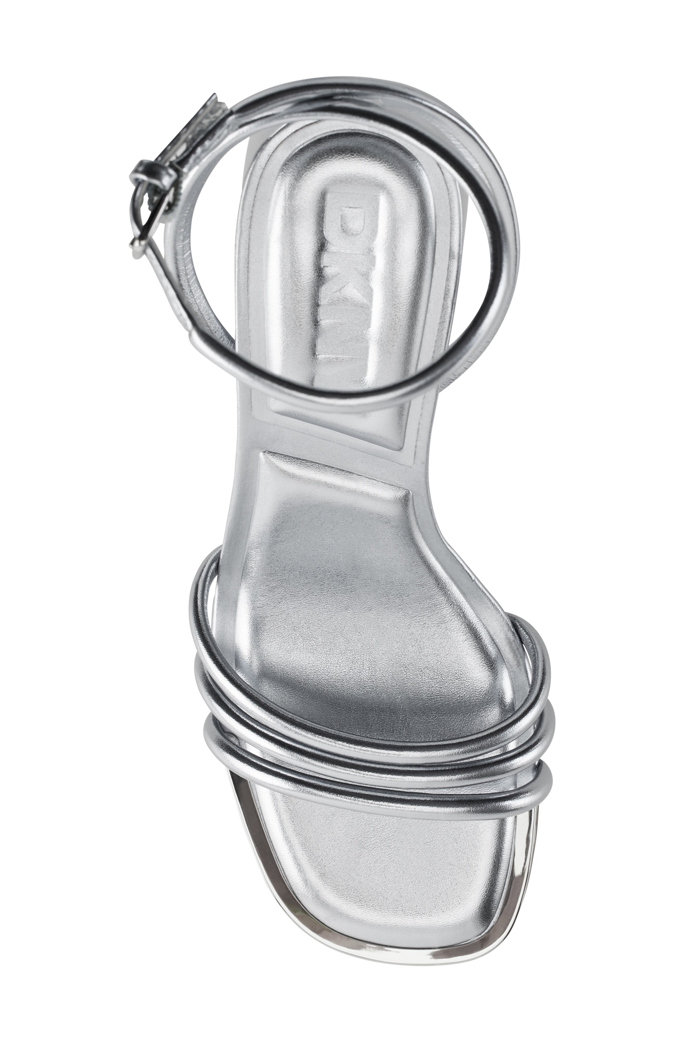 Trixie Ankle Strap Sandal, Alternate, color, SILVER