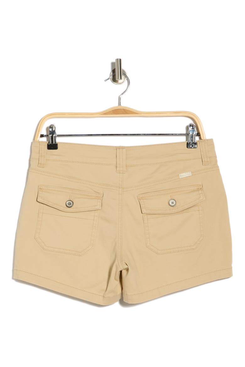 Delaney Stretch Twill Shorts, Alternate, color, BEIGE