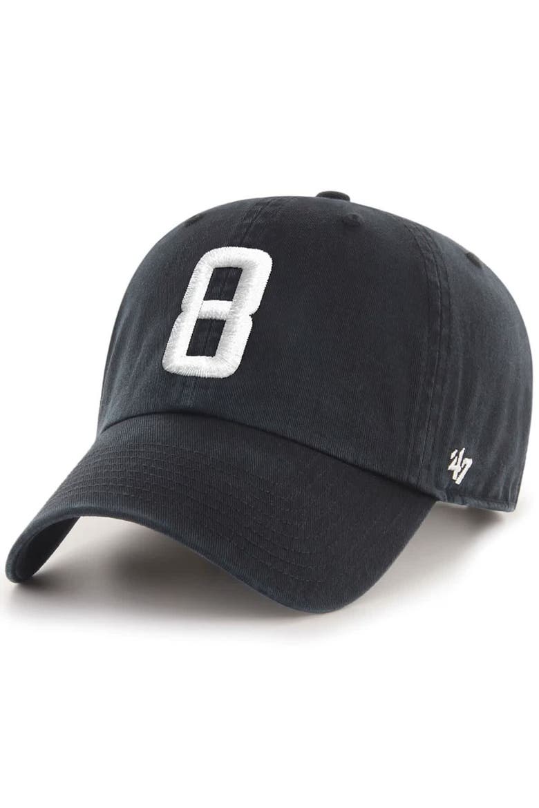 Men's '47 Alexander Ovechkin Black Washington Capitals Clean Up Adjustable Hat, Alternate, color, Black