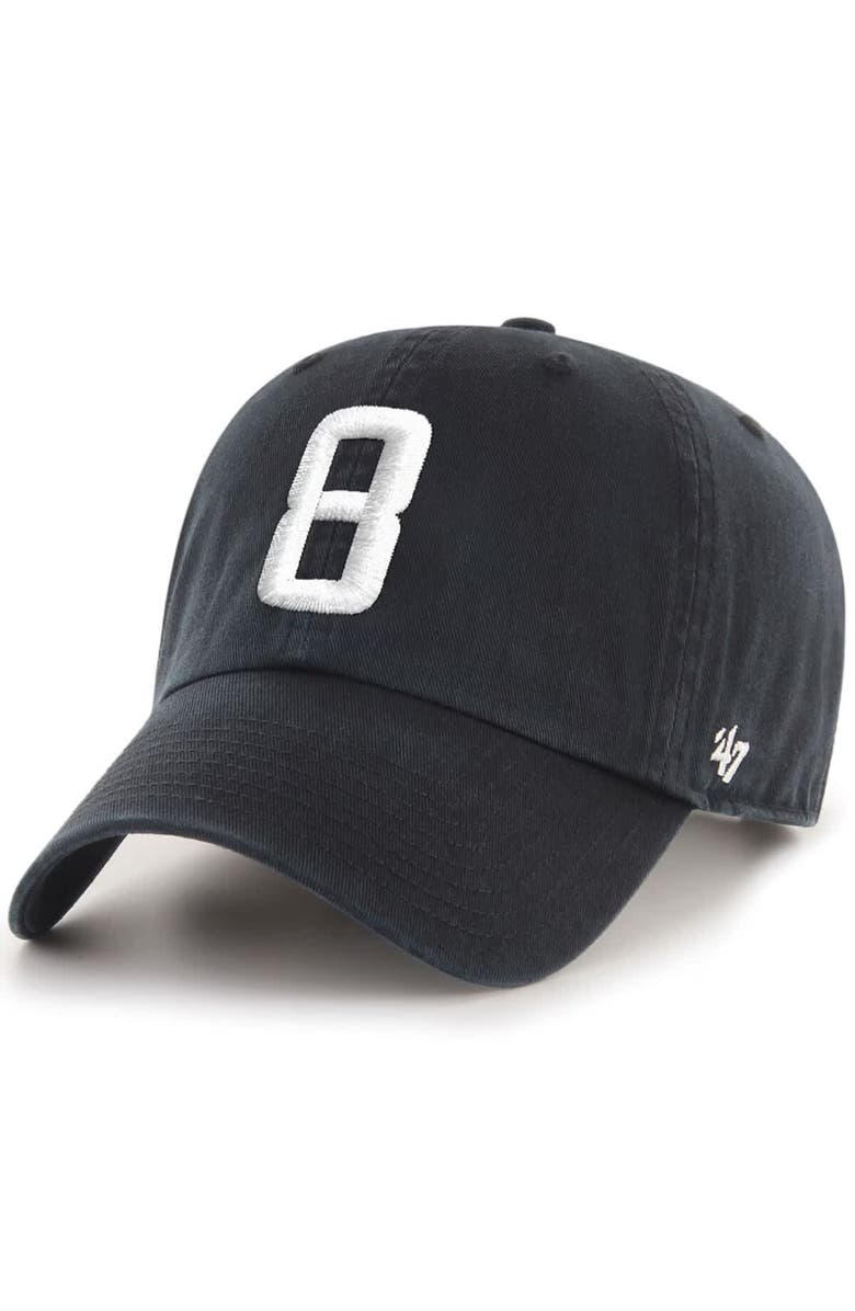 '47 Men's '47 Alexander Ovechkin Black Washington Capitals Clean Up Adjustable Hat, Alternate, color, Black