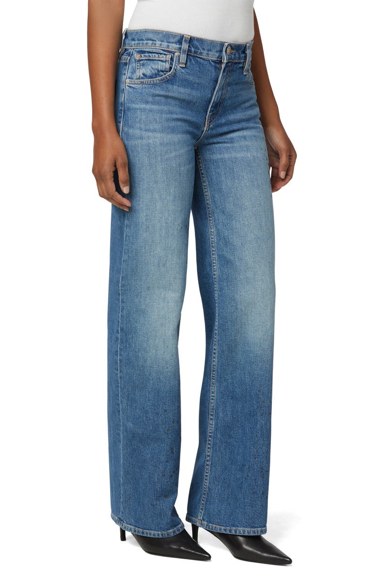 Hudson Jeans Rosie High Waist Wide Leg Jeans, Alternate, color, 
