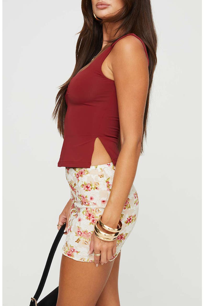 Rehna Tank, Alternate, color, BURGUNDY