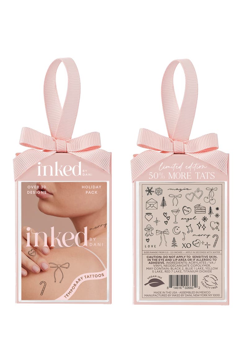 Temporary Tattoo Holiday Ornament Gift Set (Limited Edition) video
