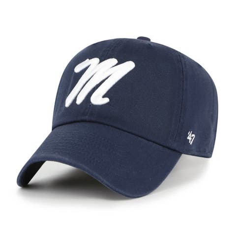 Men's '47 Navy Ole Miss Rebels Clean Up Adjustable Hat