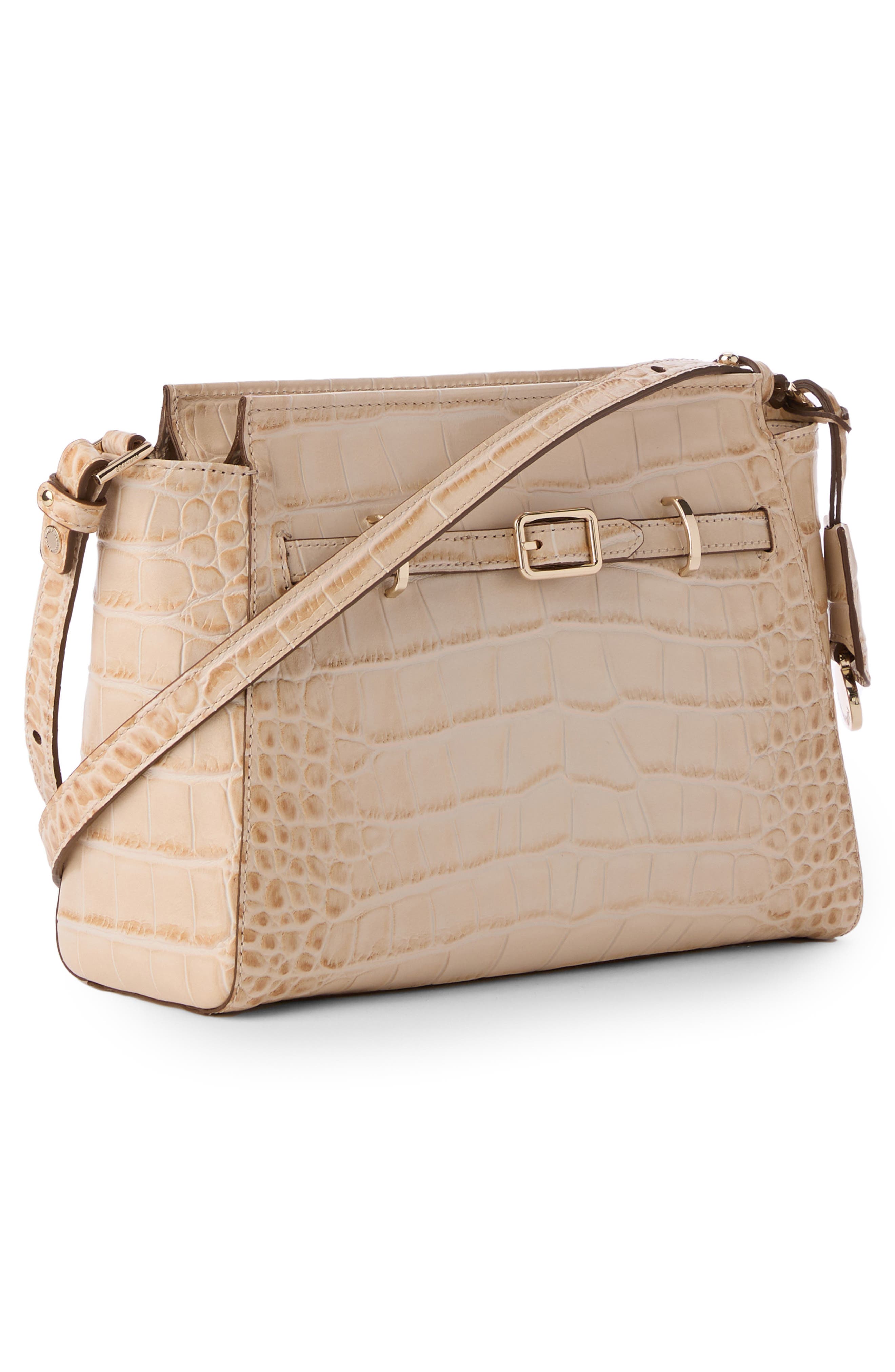 Brahmin Hillary Embossed Leather Crossbody Bag, Alternate, color, 
