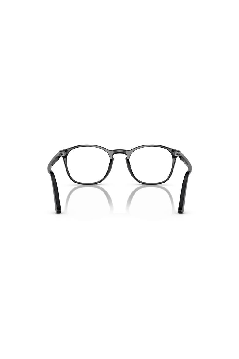 52mm Square optical glasses, Alternate, color, Black